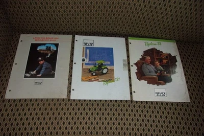 6 Original 1986-1991 Ertl Company Deutz-Allis O.E.M. Dealers Toy Catalogs - Image 1 of 4