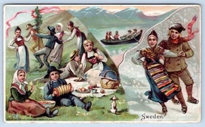 Tarjeta comercial de café Arbuckles de Suecia 1893 deportes y pasatiempos #16 tarjeta comercial - Imagen 1 de 2