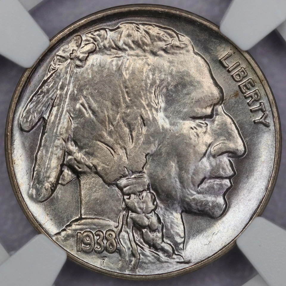 1938-D 5c Buffalo Nickel - NGC MS 67 - Image 1 of 4