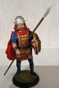 MUNDIART VINTAGE MINIATURE NORDIC WARRIOR HAND PAINTED LEAD 3" TALL WITH BOX - Picture 1 of 10