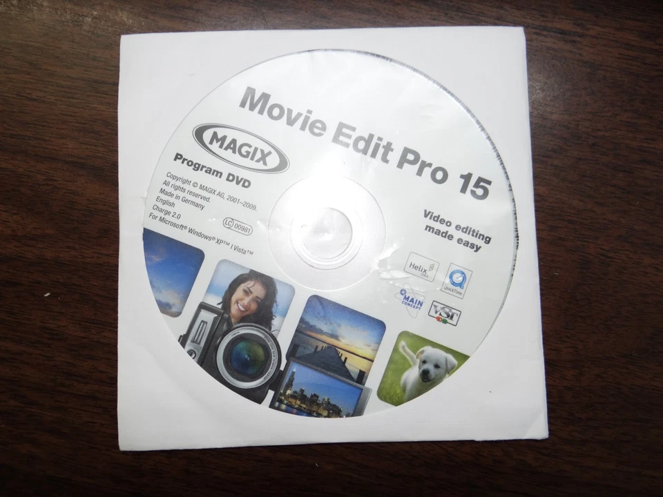 Magix Movie Edit 15 Pro PC DVD create professional videos edit special effects! - Image 1 of 1