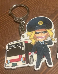 Japanischer Anime My Hero Academia Gummi Schlüsselanhänger All Might Shizuoka Eisenbahn - Bild 1 von 1