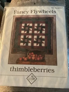 Fancy Flywheels Sew Big Quilts Thimbleberries Microwave Quilts Pattern  - Picture 1 of 2