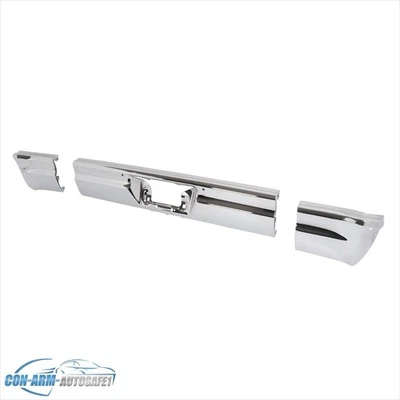 Juego de montaje de parachoques trasero 1965 para Chevrolet Impala Heavy Duty 3 piezas acero cromado Foto 1 de 4