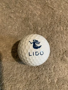 LIDO Logo Golf Ball Top 100 Titleist Pro V1 X - Picture 1 of 4