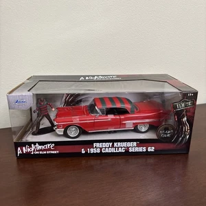 NIGHTMARE ON ELM STREET Freddy Krueger JADA 1958 Cadillac Die-Cast Horror - Bild 1 von 11