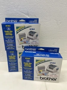 2 Pk Brother Double Side Laminate Cartridge LF-DL5 For LX-570 New Bonus 3rd - Picture 1 of 6