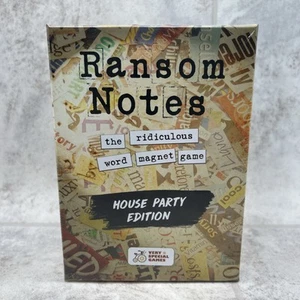 Ransom Notes The Ridiculous Word Magnet Game-House Party Edition - New Sealed - Picture 1 of 5