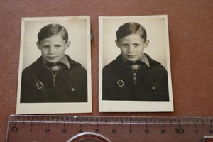 zwei kleine alte Foto - Porrtait Pimpf, Jugend -  Waiblingen  - Picture 1 of 4