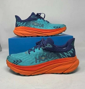 Men's 11 Wide Hoka M Challenger ATR 7 trail running sneakers * worn once * - Picture 1 of 11