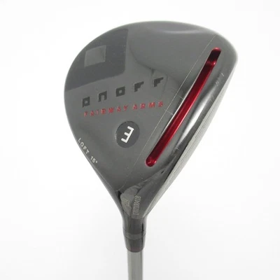 ONOFF ONOFF FAIRWAY ARMS KURO 2017 15° Stiff RH 43.25in 3W Fairway wood 322g - Image 1 of 4