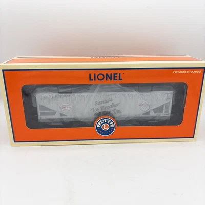 Lionel Christmas Ice Breaker Tunnel Car 6-16493 O Gauge NIB Collector Owned - Image 1 of 4