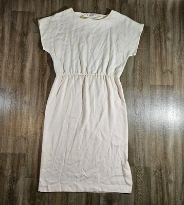 Vestido feminino MC II vintage sem mangas branco - Imagem 1 de 4