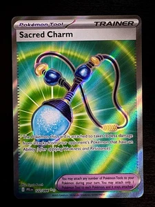 Sacred Charm Ultra Rare - 122/094 - PFL - NM Raw - Pokemon card - Bild 1 von 3