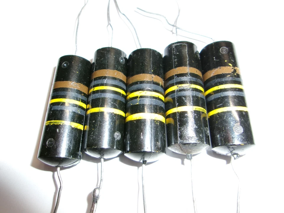 5 CONDENSADORES TONO SPRAGUE BUMBLE BEE .1@400V 1 Foto 1 de 1