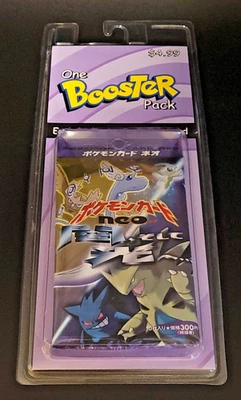 Pokemon Neo 4 Destiny Darkness And To Light Sealed Japanese Blister Booster pack - Image 1 of 4