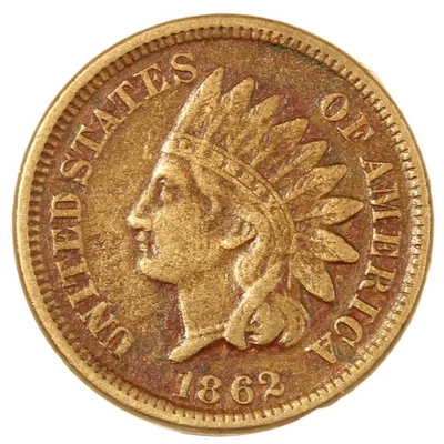 1862 1C Indian Cent- Choice EF-SMH984 - Image 1 of 4