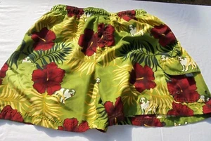 BIG DOGS Men's XL Swim Trunks Board Short Hawaiian Floral SOFT and Airey - Picture 1 of 4