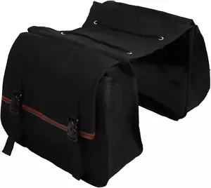 1Pair Motorcycle Saddlebag Side Tool Bags Cycling Motorcycle Luggage Bag Quick R - Picture 1 of 9