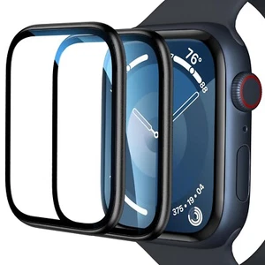 Protector de pantalla transparente de vidrio templado de 2 piezas para Apple Watch Series 10/Ultra 2/1 - Imagen 1 de 10