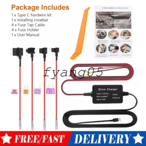 Hardwired Dash Car Camera Kit for Nextbase 112 212 312 402G 412 512GW HDDUO - Picture 1 of 9