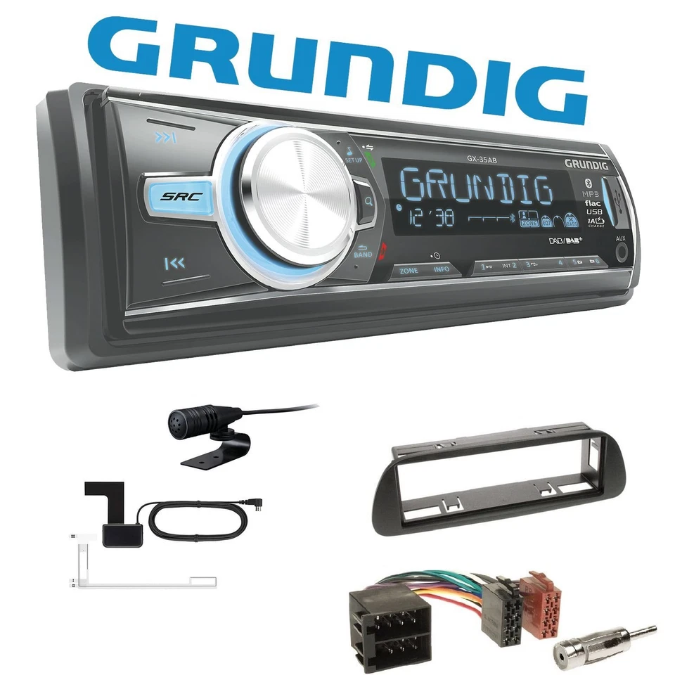 Autoradio Grundig für Mercedes-Benz Sprinter Facelift 2000-2006 Bluetooth DAB