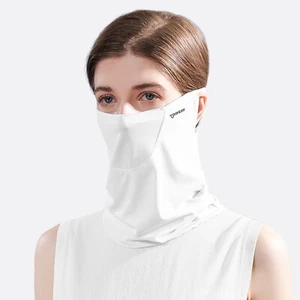 UPF50+ Women's Face Mask Neck Gaiter Scarf Breathable Sun Protection Face Cover - Picture 1 of 15