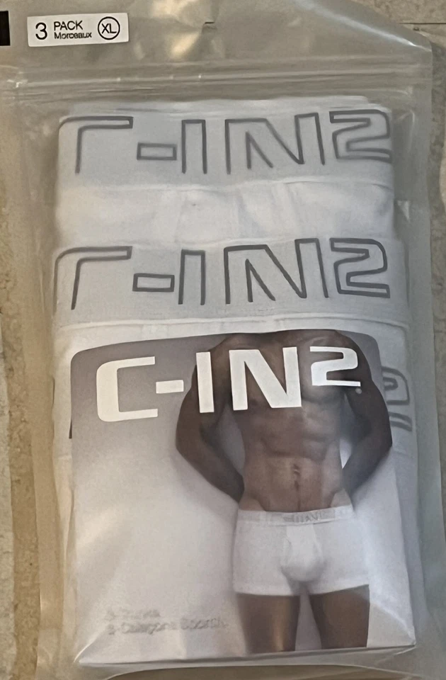 C-IN2 Classic Cotton Trunks 3 pack - XLarge, white - Image 1 of 1
