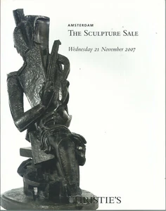 CHRISTIE’S Amsterdam SCULPTURE Chiparus Gaul Grachev Krop Pallandt Wichman Cat07 - Picture 1 of 1