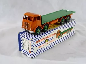 Dinky Toys GB N° 902 Foden Flat Truck Plateau IN Box Rare - Picture 1 of 9