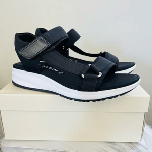 ANNE KLEIN Goldie Sport Sneaker Sandal, Comfort Cushioned, Black, Size 11, NWT - Picture 1 of 16