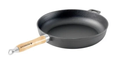 Sartén Robens Tahoe - Cocina de camping 27 cm sartén de hierro fundido presazonada para fuegos abiertos Foto 1 de 4