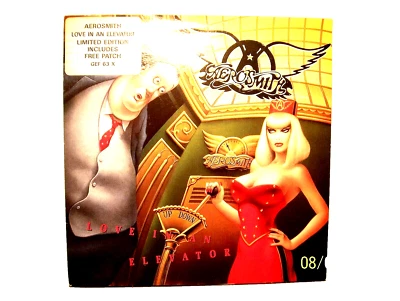 45rpm vinyl record.......Aerosmith.....Love In An Elevator.....80s Rock - Image 1 of 2