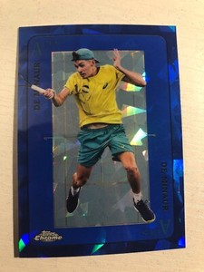2021 Topps Chrome Sapphire Tennis Aces Alex de Minaur ACE18