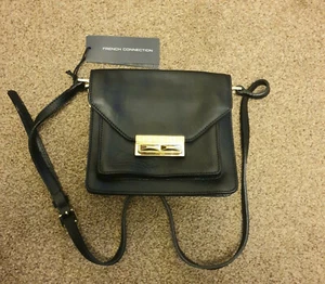 French Connection Dayna Crossbody Black, Handbag brand new with tags - Picture 1 of 7