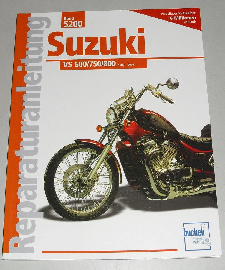 Manuale Riparazione Suzuki Vs 600/750/800 Intruder – Da Anno Modello 1985 - Immagine 1 di 1