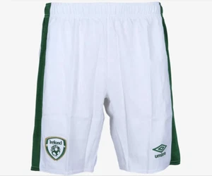 Umbro Republic of Ireland 2020-2021 Home White Football Shorts / RRP £30 - Picture 1 of 2