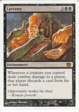 Larceny *Rare* Magic MtG x1 Eighth 8th Edition SP