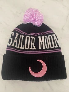 Sailor Moon Crescent Pom Pom Beanie Toei Anime OSFM - Picture 1 of 2