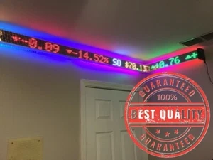 GOLDEN A$$ET$ Stock Ticker Display 12.5" - Picture 1 of 8