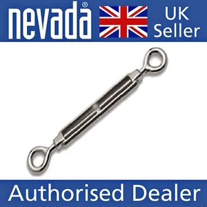 Mastrant Turnbuckle Eye-eye M8 (stainless) - Picture 1 of 2