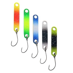 SPOON STICK Set | 5 Stück | beidseitig lackiert | 2g / 4cm | Forellenköder - Bild 1 von 8
