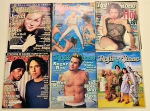 Rolling Stone Magazine SEINFELD JEWEL SUGAR RAY A. JOLIE R. MARTIN JEWEL  RAGE - Picture 1 of 12