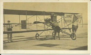Curtiss Biplane - from Milton Bradley "Picture & History Cards" set