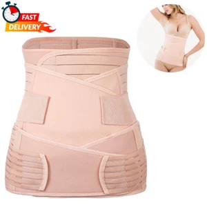 3 in 1 Bauchweggürtel Nach Geburt Rückbildung Mieder Baby Bauch Gurt Shapewear - Bild 1 von 9