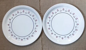 Vintage Barratts Of Staffordshire Floral Dinner Plates Dainty Flowers Farmhouse - Picture 1 of 4