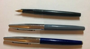 LOT of unknown unbranded fountain pens Waranted wing flow U.S.A. USA 4 - Picture 1 of 12