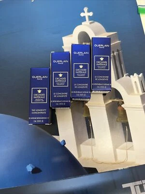 4x Guerlain Orchidee Imperiale EL CONCENTRADO DE LONGEVIDAD 3 ml / 0,1 oz = 12 ml Nuevo Foto 1 de 4