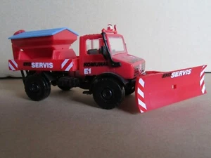 175P Monti System Typ 18 Mercedes Unimog U 1300L Komunal 1994 Hunting Snow 1:48 - Picture 1 of 9