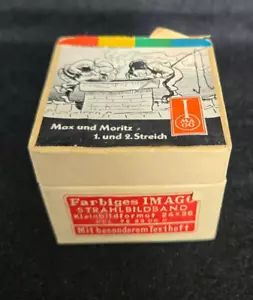 DDR Dia-Rollfilm/Diafilm ➔ MAX und MORITZ ➔ 1. bis 2. Streich ➔ komplett - Picture 1 of 2